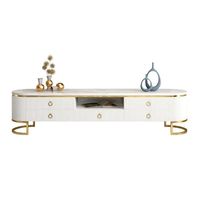 Meuble TV et table basse de salon de luxe moderne de haute qualité, meubles de maison en bois blanc, meuble TV, armoire TV