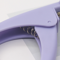 Coupe-faux ongles en forme de U couleur Macaron Coupe-faux ongles Coupe-pointe Ciseaux en acrylique Outils en acier inoxydable