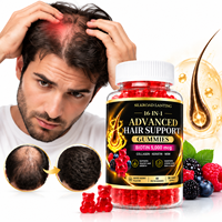 Compléments de beauté en gummies sous marque privée pour la santé des cheveux, de la peau et des ongles avec biotine, collagène, kératine et MSM – Vente en gros