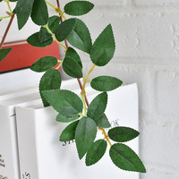 Fleurs artificielles en soie, roses et plantes vertes pour décoration intérieure, enroulement de tuyaux de climatiseur, arche de mariage