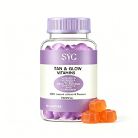 Gummies Accélérateurs de Bronzage et d'Éclat OEM Haute Puissance avec Vitamine A pour un Bronzage Sans Soleil – Fournisseur d'Usine en Marque Blanche