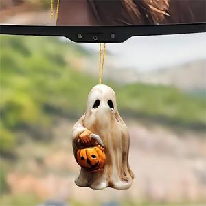 Décorations d'arbre <span class=keywords><strong>de</strong></span> Noël d'Halloween, pendentif en acrylique effrayant <span class=keywords><strong>Film</strong></span> d'<span class=keywords><strong>horreur</strong></span> Ornements suspendus Fournitures <span class=keywords><strong>de</strong></span> fête Pendentif <span class=keywords><strong>de</strong></span> voiture d'Halloween - Product Image 4