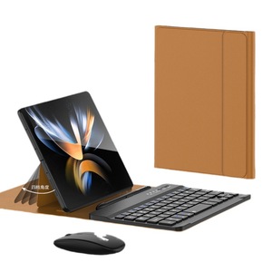 Cho zfold4 điện thoại di động bàn phím không dây da trường hợp chuột điện dung bút fold3 bảo vệ - Product Image 5