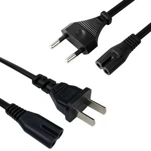 Câble de charge 1,5 m à 2 broches, adaptateur d'imprimante à prise en forme de huit, câble d'alimentation pour haut-parleur et moniteur, approvisionnement direct usine - Product Image 2