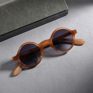 В наличии, новый дизайн, винтажные американские Солнцезащитные очки для юниоров, с круглой оправой, антибликовые солнцезащитные очки, УФ-очки Uv400 - Product Image 3