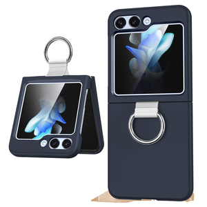 ฝาครอบพีซีป้องกันแสงบางกันน้ำพับเก็บได้สำหรับ <span class=keywords><strong>Galaxy</strong></span> <span class=keywords><strong>Zflip3</strong></span> 4 5-เคสโทรศัพท์มือถือที่เรียบง่ายและสง่างาม - Product Image 6