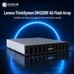 Lenovo ThinkSystem DM3200F Tamamen Flash NVMe Birleşik Depolama 2U 12 Bölmeli SFF SAN NAS Kurumsal Depolama Veritabanı Sanallaştırması - Product Image 1