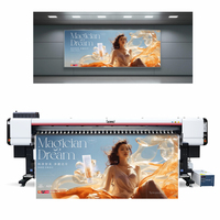 Impresora UV LOCOR de Rollo a Rollo de 1.6m y 1.8m Máquina de Impresión UV de Gran Formato con Tinta Blanca y Cabezal XP600 I3200 I1600