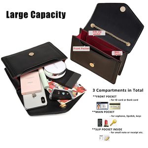 Royal Fair RTS in Stock Borsa a Tracolla <span class=keywords><strong>Nera</strong></span> Glitterata, Pochette <span class=keywords><strong>da</strong></span> <span class=keywords><strong>Sera</strong></span>, Borsa per Appuntamenti, Borsa a Catena alla Moda per Donne, Borsa <span class=keywords><strong>da</strong></span> Festa - Product Image 3