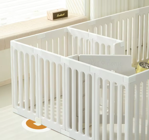 Playpen Hewan Peliharaan Produk Baru <span class=keywords><strong>2026</strong></span> untuk Anjing Kecil dan Sedang, Villa Indoor, Bebas Roda, Dapat Dipindahkan, Plastik Tebal, Desain Hewan - Product Image 3