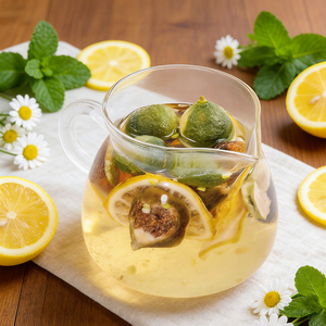 YANLINZHUANG El Yapımı Organik C Vitamini Zengin Meyve Çayı Karışımı Narenciye İncir Bitki Çayı Poşetleri Günlük Sağlık Demleme 250g Kutu - Product Image 4