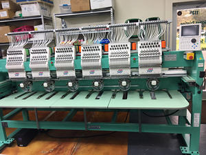 Máquina de bordado plano computarizada <span class=keywords><strong>Tajima</strong></span> de alta velocidad 6 12 <span class=keywords><strong>20</strong></span> cabeza 9/12/15 agujas sombrero camiseta máquina de bordado industrial - Product Image 6