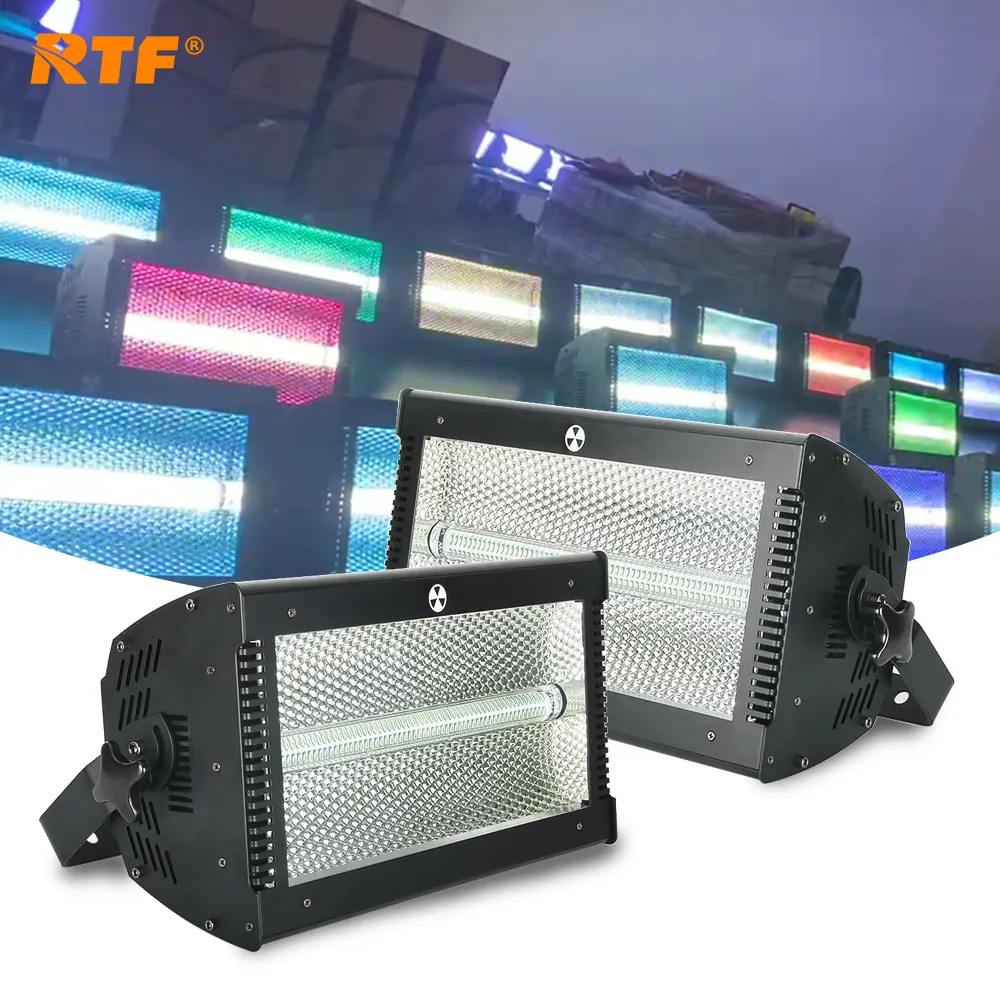 RTF 3000 제논 스트로브 3000W 강력한 램프 플래싱 무대 쇼 나이트 클럽 빛 원자 LED