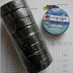 customization FR pvc electric insulation tape pvc tape pvc adhesive tape 3/4inch width