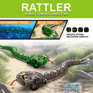 Jouets porte-bonheur Radio télécommande <span class=keywords><strong>serpent</strong></span> jouet Rechargeable RC crotale réaliste jouet électrique Simulation <span class=keywords><strong>serpent</strong></span> à sonnette pour enfant - Product Image 2