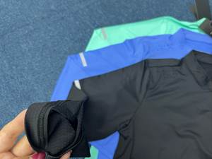 Ensemble de sport pour hommes à manches longues, demi-zippé, <span class=keywords><strong>haute</strong></span> qualité, séchage rapide, respirant, anti-transpiration, avec pantalon - Product Image 6