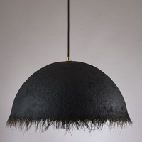 Lampe de lune minimaliste nordique pendentif en résine créative pour café salle à manger Bar étude accessoire décoratif suspendu facile