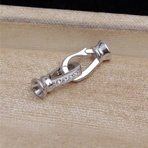 Cierre de Mosquetón Chapado en Oro 5487 para Reparación de Joyería, Conector de Collar de Plata S925, Hebilla de Conexión para Sombrero - Product Image 2