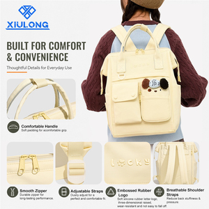 Zaino Porta Pannolini per Mamme, Grande Capacità, Impermeabile, Multi Tasche, Organizer da Viaggio per la Cura del Bambino - Product Image 4