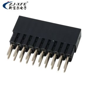 Connecteur femelle à double rangée XFE 2,54 mm 0,64x0,4 mm² pour vente en gros - Product Image 3