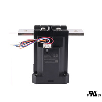 Contacteur CC haute tension HCF800A certifié UL 800A à isolation céramique, conception à double bobine avec économiseur de charge, relais 1000V/1500V