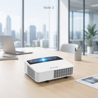 Projecteur laser 3LCD à courte focale pour grands espaces For Cloud Note 3 LU900UST 1080P, 120 pouces, haut-parleurs intégrés, pour l'éducation et les entreprises