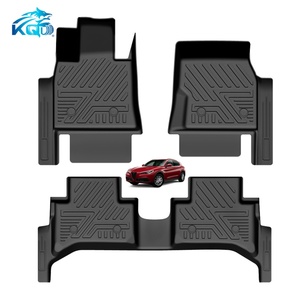 พรมปูพื้นรถยนต์กันน้ำอย่างดี ทนทุกสภาพอากาศ พร้อมโลโก้สั่งทำแบบ 3 มิติ 5 มิติ 7 มิติ สำหรับรถยนต์โตโยต้า อัลฟาร์ด สเตลวิโอ ปี 2022 - Product Image 1