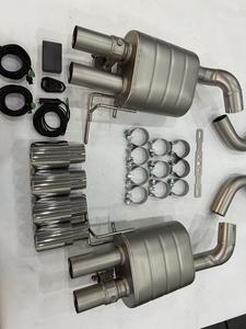 ท่อไอเสีย304สแตนเลส Sus สำหรับ BMW M3 E90 E93 E92ทำจากอะลูมิเนียมงานศิลป์ทำจากโลหะมีเสียง F1 - Product Image 6