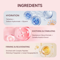 Base de Teint 3-en-1, Sérum Hydratant et Éclaircissant pour le Visage, Crème Tonifiante Longue Durée et Imperméable OEM