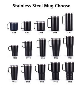 พิมพ์โลโก้ตามสั่ง แก้วน้ำเก็บความร้อนสุญญากาศเคลือบผง ขนาด 20 ออนซ์ และ 30 ออนซ์ แก้วน้ำสแตนเลสแบบพกพา - Product Image 2