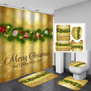 Decorazione Natalizia per il Bagno con Tenda a Tema Babbo <span class=keywords><strong>Natale</strong></span>, Ornamenti Natalizi, Regali di <span class=keywords><strong>Natale</strong></span> e Capodanno 2021, <span class=keywords><strong>Buon</strong></span> <span class=keywords><strong>Natale</strong></span> - Product Image 3