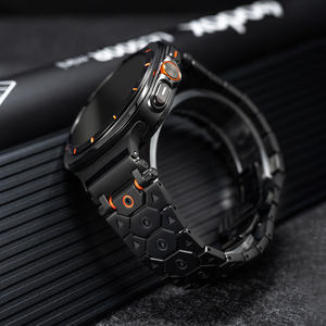 Bracelet de montre en acier inoxydable de luxe de remplacement pour <span class=keywords><strong>Samsung</strong></span> Galaxy <span class=keywords><strong>Watch</strong></span> 8 7 Ultra 47 <span class=keywords><strong>mm</strong></span>, bracelets de montre intelligente - Product Image 5