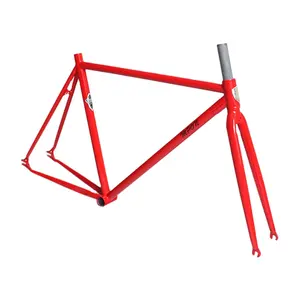 Nieuwe type 700 c fixed gear frame kleur geschilderd racefiets frame