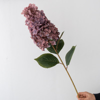 Offre Spéciale – Fleurs d'hortensia artificielles en soie brodée Baota, haut de gamme, style vintage, pour décorations de mariage et de fête