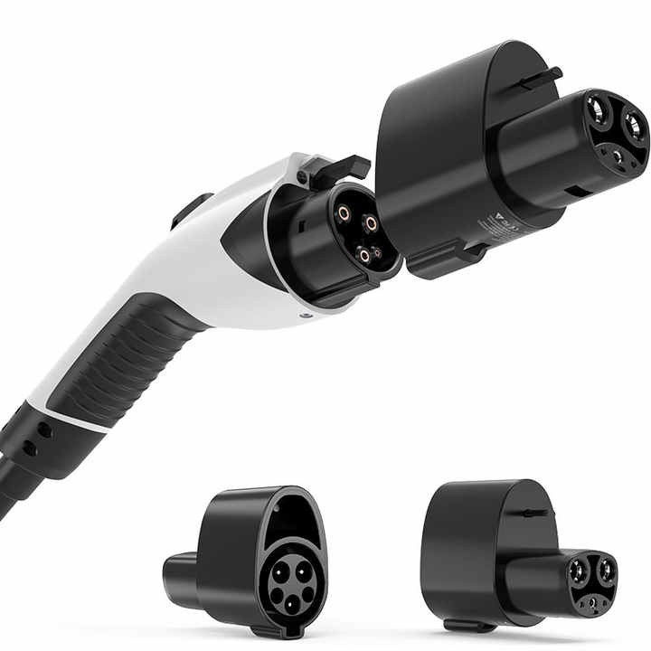 Aazon.co: Tesla To J1772 EV Charging Adapter For J1772 EVs, Ax 48A