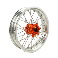 Jantes Supermoto 17 pouces compatibles pour KTM 125 250 350 450 EXC SXF 2003-2024