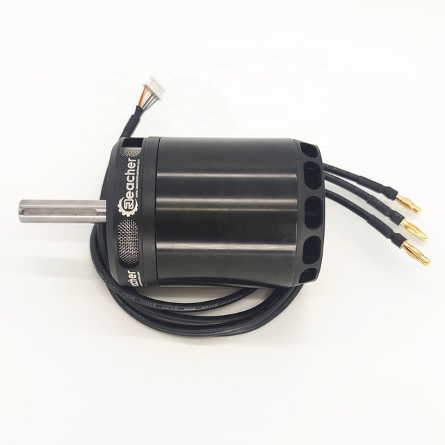 Bldc Skateboard Belt Motor 6384 6385 205kv 48V 5000w for DIY Ebike