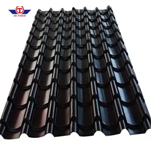 PPGI Corrugated Profiled Color Steel Roof 1050mm Trapezoidal Prepainted Metal Roofing Sheet