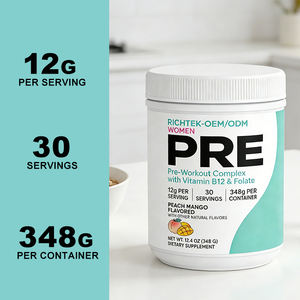 OEM cheto-Friendly Pre-allenamento in polvere Beta alanina + citrullina malato per uomini e donne nutrizione sportiva - Product Image 3