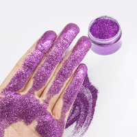 Poudre de paillettes acryliques en vrac de 1 kg pour la vente en gros aux fabricants, poudre de paillettes pour nail art, poudre de paillettes réfléchissante en polyester pour ongles