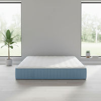 Matelas de luxe pour hôtel, mousse compressée douce de haute qualité, ressorts ensachés, roulé en boîte, California King