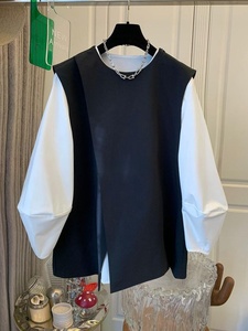 Gilet de costume noir polyvalent et élégant pour <span class=keywords><strong>femme</strong></span>, nouvelle collection automne 2026, vente en gros pour boutiques - Product Image 2
