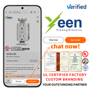 Ul gfci Outlet 15 AMP 20 AMP mặt đất lỗi ngắt mạch receptacle TR WR 125V điện tường Ổ cắm ổ cắm điện tự kiểm tra - Product Image 6