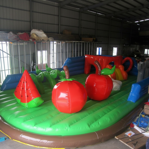 Castillo Inflable de Frutas de PVC para Niños, para Parques de Aventuras Comerciales y Parques Urbanos - Product Image 1