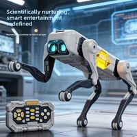 Neuer Interaktiver KI-Intelligenter Lernroboter-Hund für Kinder Sprachsteuerung Fernprogrammierung Bionischer Vierbeiniger Mechanischer Plastikroboter