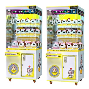 เครื่องเกมหยอดเหรียญอัตโนมัติแบบใหม่ที่ปรับแต่งได้ พร้อมเครนจับของแบบโปร่งใสทั้งหมด ทำจากโลหะ ใช้ได้กับเหรียญญี่ปุ่น รับประกัน 1 ปี ภาษาอังกฤษ - Product Image 1