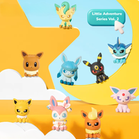 Vente en gros Funism Pokemoned Little Adventure Blind Box Vol 1 2 3 Ensemble complet de figurines miniatures Poke à collectionner Jouet Cadeau