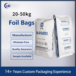 Tùy Chỉnh In Ấn Nhôm Lá Túi Nhựa Nhiều Lớp Trở Lại Kín Nhiệm Vụ Nặng Nề Nắp Kéo Túi 25Kg Lá Túi - Product Image 6