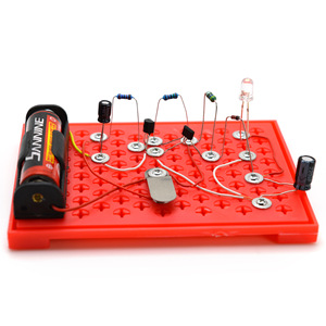 Circuito electrónico para estudiantes, accesorios electrónicos, lámpara LED <span class=keywords><strong>de</strong></span> ahorro <span class=keywords><strong>de</strong></span> energía, tecnología STEM, modelo <span class=keywords><strong>de</strong></span> popularización <span class=keywords><strong>de</strong></span> <span class=keywords><strong>ciencia</strong></span> creativa - Product Image 3