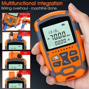 AUA-MC70 Offres Spéciales 4 en 1 Mini compteur d'énergie à fibre optique VFL avec <span class=keywords><strong>test</strong></span> de câble réseau testeur de fibre optique VFL OPM - Product Image 4
